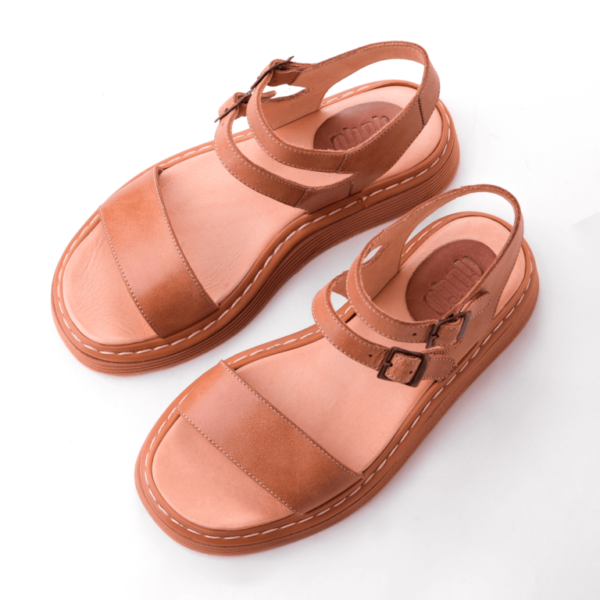 Sandalias Simona Camel