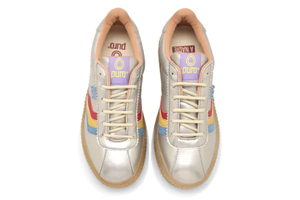 Zapatillas Rita Platino